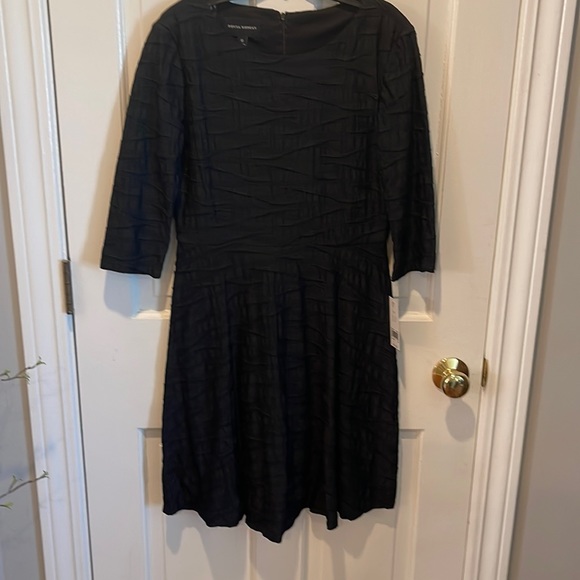Donna Morgan black dress, size 10 - Picture 1 of 5